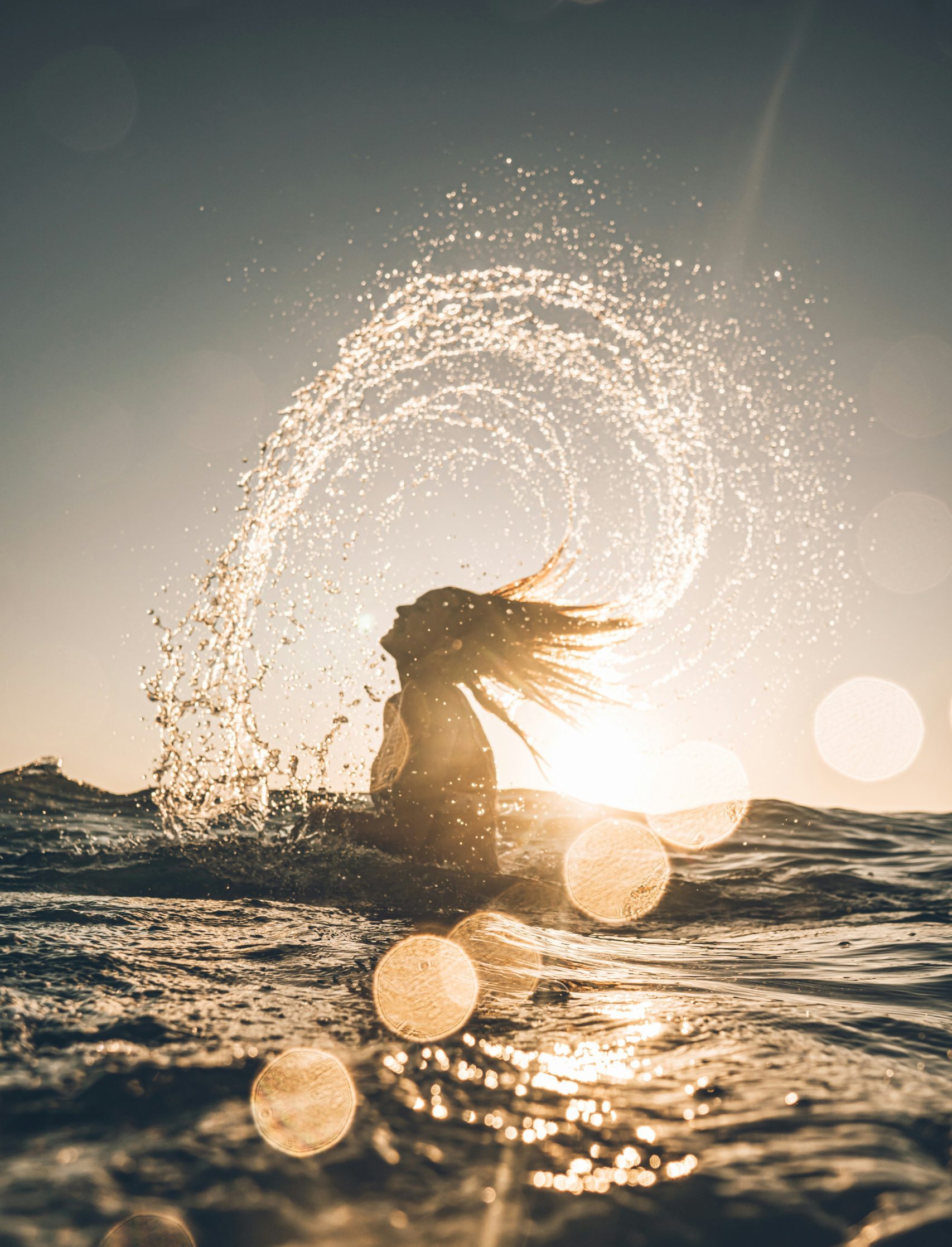 Woman experiencing mental clarity and flow with Theta Wave mushroom microdosing supplements